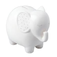Precious moments® bear keepsake piggy bank in black. Pearhead Piggy Banks Target