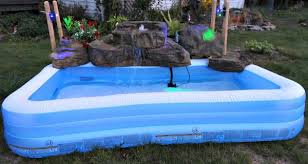 Artificial Rock Waterfalls For Above Ground Swimming Pools