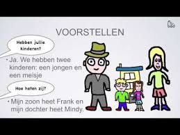 Zich Voorstellen Nederlands Leren Niveau A1 Nederland Voorstelling Taal