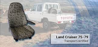 When the toyota land cruiser was first rolled out, the. Truck Seats Forklift Seats Landcruiser Seats Tractor Seats Seatsrus Png