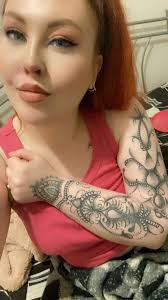 Happy with tattoo artist's work