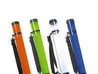 Foska High Quality 64mm Diameter Art Supply Large Black Telescoping  Multicolored Drafting Tube for Artists and Poster Collectors
