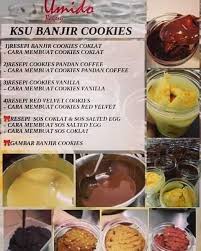 Lihat tip dan variasi di bawah resepi untuk beberapa idea perisa alternatif. Pjj Banjir Cookies Viral Ada 4 Kelas Masakan Online Facebook