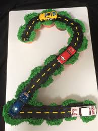 Boy Car Themed Birthday Party For 2 Year Old Toddler Boy Birthday 2 Year Old Birthday Cupcakes Race Car Cupcakes Birthday Cupcakes Boy Toddler Boy Birthday Hot Wheels Birthday