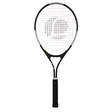 What the metal rackets made possible was a change in design to allow a broader head. Tr100 Adult Tennis Racket Black
