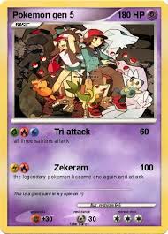 To use credit card generator, select the language & number of cards and click on generate button. Pokemon Pokemon Gen 5
