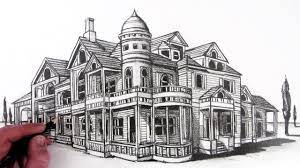 How To Draw A House Perspektiva Iskusstvo Art Illyustrator Risovat