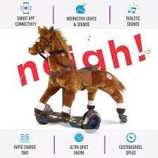 Amazon.com: Power Pony Hoverboard Horse for Girls and Boys - PowerPony Ride  On Horse - Power Pony Riding Horse - Horse Ride On Pony Toy - Champ : Toys  & Games