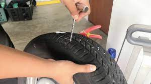Allintitle cara tampal tayar kereta bocor. Cara Mudah Diy Tampal Tayar Bocor How To Patch Tyre Youtube