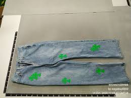 Displaying 1 to 5 (of 5 products). Qc Chrome Hearts Green Cross Jeans Fantasy Fashionreps