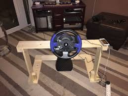 Diy Steering Wheel Stand Steering Wheel Ps4 Steering Wheel Racing Chair