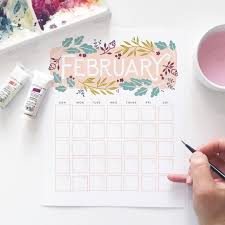 New Month Means New Calendar Yay How Did Your January Planning Turn Out To Downlo Bullet Journal Inspiration Bullet Journal Font Organization Bullet Journal