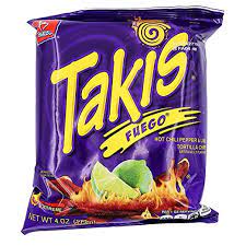 Amazon Com Barcel Chips Takis Fuego 4 Oz Bag By Leadoff