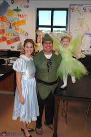 Peter Pan Wendy And Tinkerbell Halloween Costume Contest At Costume Works Com Tinkerbell Halloween Costume Halloween Costume Contest Family Halloween Costumes