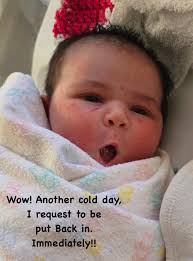 Yeah it is cold 🥶