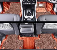 Modern car owners are very demanding. Buy 7d Carbon Leather Car Footmat For Maruti Ertiga Tan Online At Best Price In India Autofurnish Com