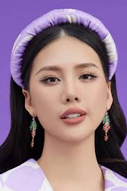 Women's Berry Floral Headband Freesize Purple Floral MEAN BLVD