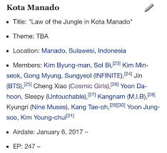 Become a supporter for just $3 a month or $25 for the year. Law Of The Jungle Ep 247 Eng Subs Jininthejungle K Pop Amino