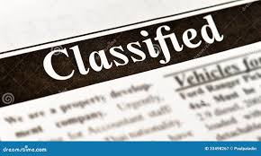 Classified Ad stock image. Image of ...