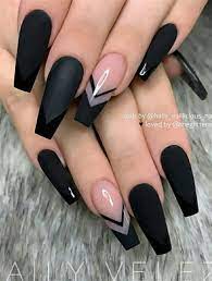 Uas acrilicas negras con plata bueno hay una razn. Unas Acrilicas Negras Tumblr Largas Pin En Pinturas De Unas Tumblr Follow Iluvurnailz On Instagram For More Nail Art Unas Largas