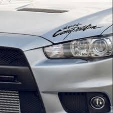 Check spelling or type a new query. Stiker Kereta The Spirit Of Competition Lekat Di Bonet Depan Kereta