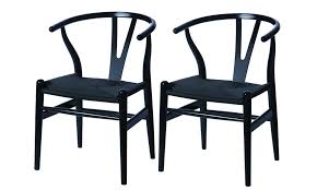 Maybe you would like to learn more about one of these? Container Door Ltd Replica Hans Wegner Wishbone Chairs Set Of 2