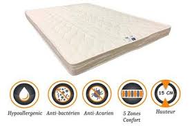 Parce que le sommeil est important, y compris dans un canapé convertible, nous proposons un large assortiment de matelas pour clic clac à mousse ou à ressorts. Matelas Nuits D 39 Or Matelas Tres Ferme Pour Canape Lit Alese 140x190 X 15 Cm 5 Zones De Confort Ame Poli Lattex Haute Resilience Hypoallergenique Darty