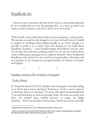 1 Gandhi and Art | PDF | Mahatma Gandhi ...