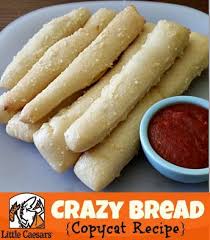 Little Caesar S Crazy Bread Copycat Recipe Recipes Crazy Bread Copycat Recipes
