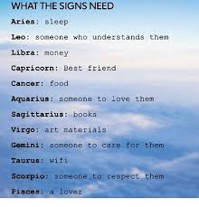 A cancer can show a capricorn how to let. What The Signs Need Zodiac Signs Leo Zodiac Signs Gemini Zodiac Signs Virgo