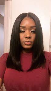 Middle Part Long Bob Lob Lace Closure Wig Weavehairstylesshort Long Bob Hairstyles Bob Hairstyles Trendy Short Hair Styles
