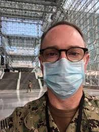 Navy Capt. Dr. Charles “Chuck” Peters called to Javits New York Medical Sta 