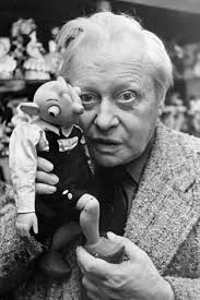 The World's Most Famous Puppeteer: Vintage Portraits of Sergey Obraztsov  Posing With His Exotic Puppets ~ Vintage Everyday