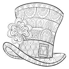 Find a list of st. St Patrick S Day Coloring Book Page Vector Illustration Stock Vector Illustration Of Coloring Flower 170612937