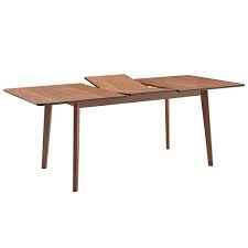 Whether your style is mid century modern, transitional or contemporary, you'll find the perfect dining table at designdistrict modern. Nspire Mid Century Butterfly Leaf Dining Table Walnut 59 In 201 695rec Rona