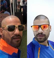 Latest photos of shikhar dhawan | had great dinner with boys.looking forward for 4th day of d game tomorrow and turn it to our side!! Shikhar Dhawan No Shikhar Dhawan Doesn T Have A Twin That S His Doppelganger Cricket News Times Of India