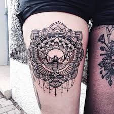 The thighs in particular, are a good place to put large, colorful, or creative designs on. 100 Best Sexy Thigh Tattoo Ideas For Girls