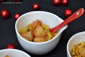 Saint Jacques Caramelisees A La Vanille Et Clementine Quinoa Boulgour Au Safran Recette Boulgour Alimentation Recettes De Cuisine
