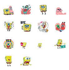 Spongebob Telegram Animated Stickers Spongebob Animation Stickers