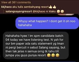 Pemilik Terkejut Salang Sayang Resort Diserang Calon Spm 2021 Selepas Jadi Topik Ujian Mendengar Apa Sebenarnya Berlaku Viral Mstar