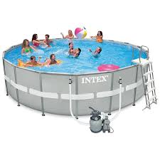 Piscina Intex Ultra Xtr Frame 549x132 Dep Arena 26330np Piscina Intex Piscinas De Nivel Del Suelo Piscinas Por Encima Del Suelo