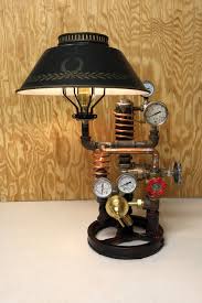 Pin By Jhony Agsal On For The Home Steampunk Table Lamp Steampunk Table Vintage Industrial Decor