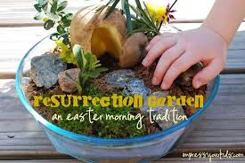 Love This Idea Resurrection Garden For Good Friday Easter Holidays Easter Garden Easter Traditions Easter