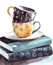 Desenharts By Helgamcl Tea Art Watercolor Paintings Original Watercolor Painting