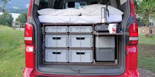 Einbau Fur Vw T5 Vw T6 California Beach Bulli Multivan Stecksystem Vw Bus Ausbau Vw T6 T6 California Beach