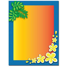 See more ideas about note pad, personalized notepad, note pad design. Tropical Paradise Letterhead Printer Paper 25 Sheets Walmart Com Walmart Com