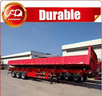 square shape side tipper semi trailer -Product on China ...