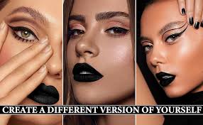 Amazon.com : 2Pcs Black Lip Liner and Lipstick Set,Matte Black Liquid  Lipstick Smudge Proof Non-Stick Cup Long Wear Waterproof Lip Gloss Liner  Set,High Pigmented Velvet Lipgloss Lip Stain Kit : Beauty &