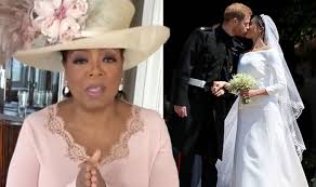 A cbs primetime special has been described by the us television network as an intimate conversation. Oprah Winfrey Reveals Her Dress Nearly Clashed With Meghan Markle At Royal Wedding 2018 Celebrity News Showbiz Tv Express Co Uk