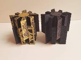 Download files and build them with your 3d printer, laser cutter, or cnc. In Stock 3d Printed Hellraiser Cube Lemarchand S Puzzle Etsy Hellraiser Cube Replica Prop Hellraiser